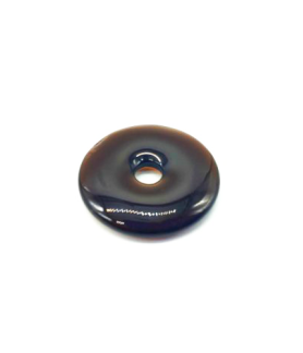 Pendentif donut Quartz fumé