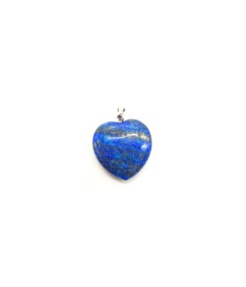 Pendentif coeur Lapis lazuli