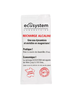 Recharge filtrante alcaline